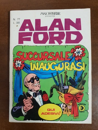 Alan ford con adesivi - 77,