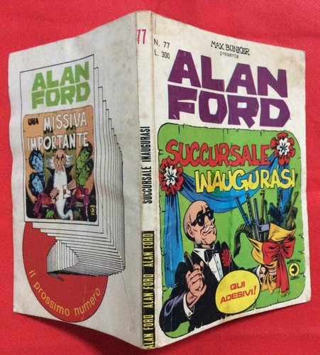 Alan ford originale corno - ford, n.77