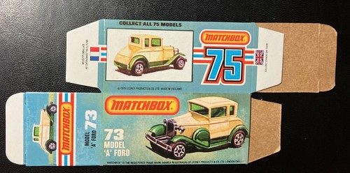 Matchbox modello a ford - #73, 'a'
