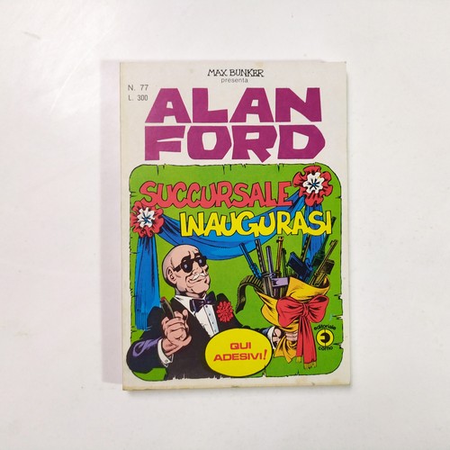 Alan ford con adesivi - alan,